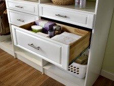 custom closet drawers